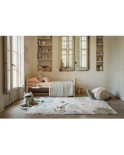 Lorena Canals Cup and Ball Toy - Fred the Frog - Fantasy Garden - Diameter 23x35 cm Storage organisers