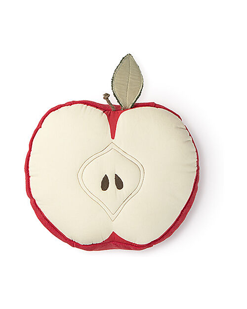 Lorena Canals Cushion - Apple - Natural - 100% Cotton - Farm Collection - 30 x 30 cm Cushions