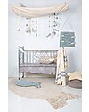Lorena Canals Cushion Baby Fish, Aqua Blue - 100% Cotton (60 x 27 cm) Cushions