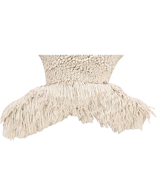 Lorena Canals Cushion Baby Fish, Natural - 100% Cotton (60 x 27 cm) Cushions