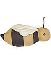 Lorena Canals Cushion - Buzzy BEe - Black/Yellow - 100% Cotton - Planet Bee Collection - 14 x 36 cm Cushions