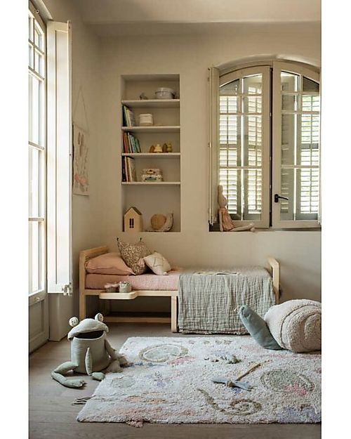 Lorena Canals Dragonfly Wand - Fantasy Garden - Soft Blue - Handmade - Cotton Canvas - (26x45 cm) Dressing Up & Role Play