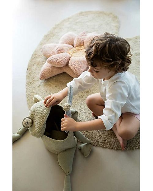 Lorena Canals Dragonfly Wand - Fantasy Garden - Soft Blue - Handmade - Cotton Canvas - (26x45 cm) Dressing Up & Role Play