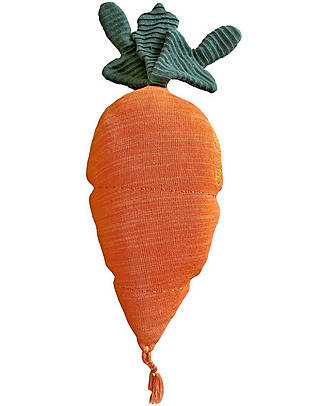 Lorena Canals Knitted Cuschion Cathy the Carrot - Oli&Carol - (45x40 cm) Cushions