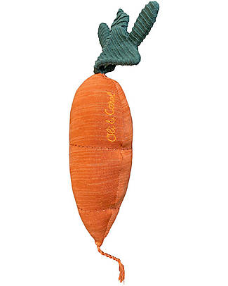 Lorena Canals Knitted Cuschion Cathy the Carrot - Oli&Carol - (45x40 cm) Cushions