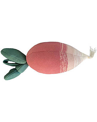 Lorena Canals Knitted Cuschion Ramona the Radish - Oli&Carol - (30x30 cm) Cushions
