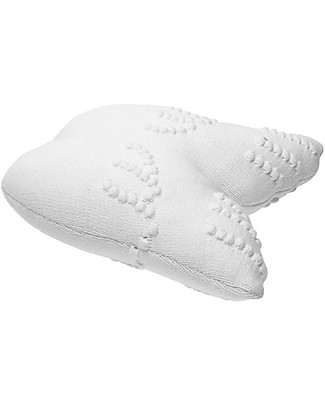 Lorena Canals Knitted Cushion, Angel Wings - 25x25 cm Mattresses