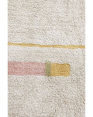 Lorena Canals Lanes Washable Rug - Eco City - Vintage Nude - (140x200 cm) Carpets