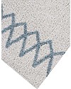 Lorena Canals Machine Washable Atlas Natural - Vintage Blue - 100% Cotton (120 x 160 cm) Carpets