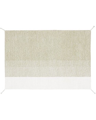 Lorena Canals Machine Washable Reversible Rug Gelato - Green - Cotton (140x200 cm) Carpets