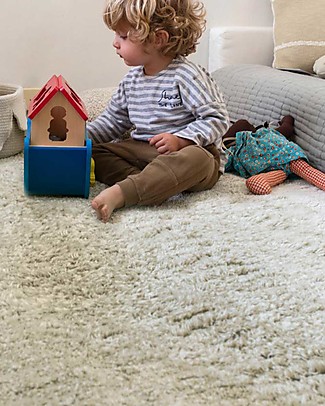 Lorena Canals Machine Washable Reversible Rug Gelato - Green - Cotton (140x200 cm) Carpets