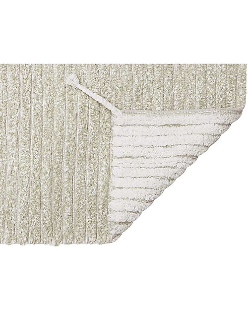 Lorena Canals Machine Washable Reversible Rug Gelato - Green - Cotton (140x200 cm) Carpets