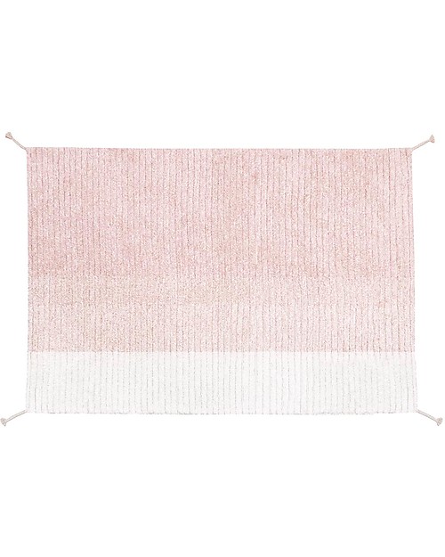 Lorena Canals Machine Washable Reversible Rug Gelato - Pink - Cotton (120x160 cm) Carpets