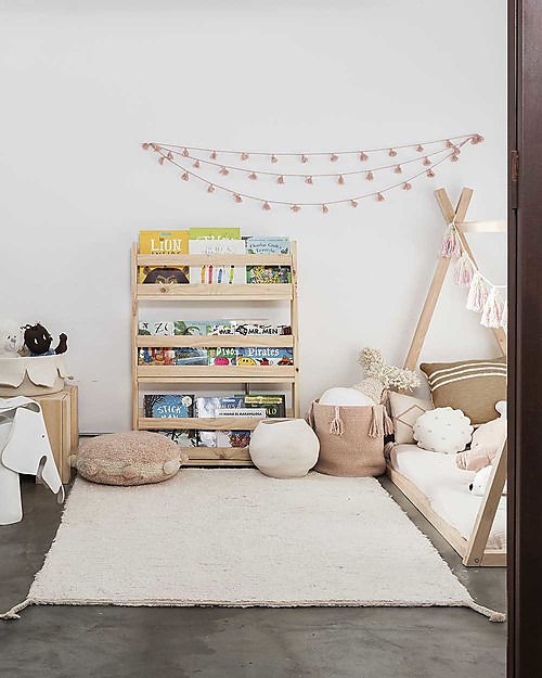 Lorena Canals Machine Washable Reversible Rug Gelato - Pink - Cotton (120x160 cm) Carpets