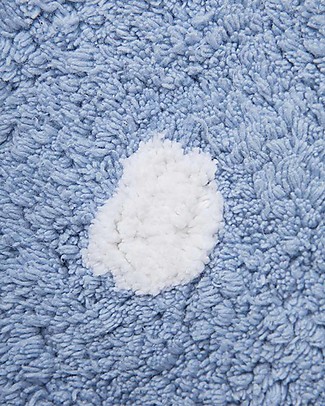 Lorena Canals Machine Washable Rug Blue Biscuit 100% Cotton (120 cm x 160 cm) Carpets