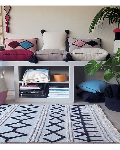 Lorena Canals Machine Washable Rug Canvas - Bereber - 100% Cotton (120 x 160cm) Carpets