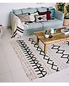 Lorena Canals Machine Washable Rug Canvas - Bereber - 100% Cotton (120 x 160cm) Carpets