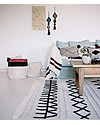 Lorena Canals Machine Washable Rug Canvas - Bereber - 100% Cotton (120 x 160cm) Carpets