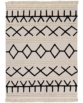 Lorena Canals Machine Washable Rug Canvas - Bereber - 100% Cotton (140 x 200cm) Carpets