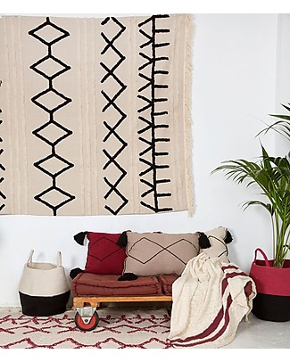 Lorena Canals Machine Washable Rug Canvas - Bereber - 100% Cotton (140 x 200cm) Carpets