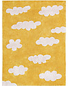 Lorena Canals Machine Washable Rug Clouds, Mustard - 100% Cotton (120x160 cm) Carpets