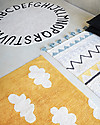 Lorena Canals Machine Washable Rug Clouds, Mustard - 100% Cotton (120x160 cm) Carpets