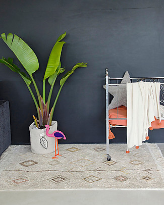 Lorena Canals Machine Washable Rug Kaarol Earth - Natural - Cotton (140x200 cm) Carpets