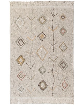 Lorena Canals Machine Washable Rug Kaarol Earth - Natural - Cotton (140x200 cm) Carpets