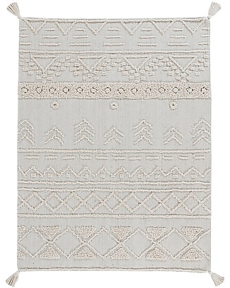 Lorena Canals Machine Washable Rug Tribu - Natural S - Cotton (120 x 160 cm) Carpets