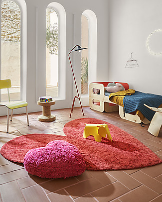 Lorena Canals Machine Washable Rug with Cushion Agatha Puffy - Cotton (160x180 cm) Carpets