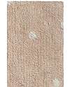 Lorena Canals Mini Washable Rug - Dot Rose - Pink/Natural - Cotton - Mushrooms Collection - 110 x 150 cm Carpets