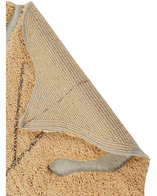 Lorena Canals Monstera Leaf Machine Washable Rug - Honey - 120 x 180 cm Carpets