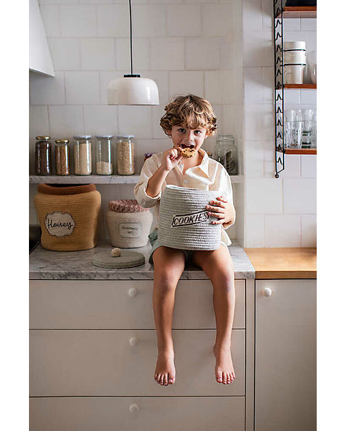 Lorena Canals Play Basket - Cookie Jar - Little Chefs Collection Storage organisers