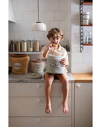 Lorena Canals Play Basket - Cookie Jar - Little Chefs Collection Toy Storage Boxes