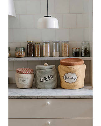 Lorena Canals Play Basket - Jam Jar - Little Chefs Collection Storage organisers