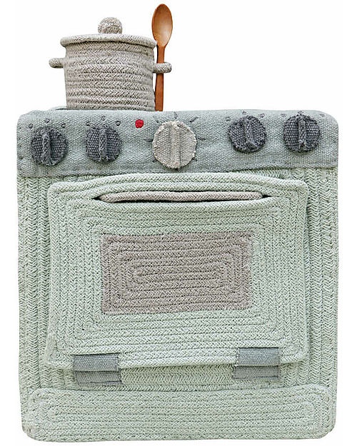 Lorena Canals Play Basket - Kitchen - Little Chefs Collection Storage organisers