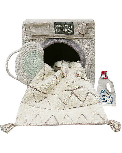 Lorena Canals Play Basket - Washing Machine - Little Chefs Collection Storage organisers