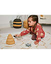 Lorena Canals Play Rug - Pollinatio - Ivory - Cotton - Planet Bee Collection - 90 x 130 cm Carpets