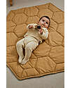 Lorena Canals Playmat - Honeycomb - Honey - 100% Organic Cotton - Planet Bee Collection - 100 x100 cm Padded Playmats