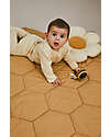 Lorena Canals Playmat - Honeycomb - Honey - 100% Organic Cotton - Planet Bee Collection - 100 x100 cm Padded Playmats