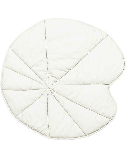Lorena Canals Playmat - Water Lily - Fantasy Garden - Natural - Cotton GOTS (95x95 cm) Padded Playmats