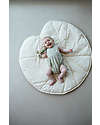 Lorena Canals Playmat - Water Lily - Fantasy Garden - Natural - Cotton GOTS (95x95 cm) Padded Playmats