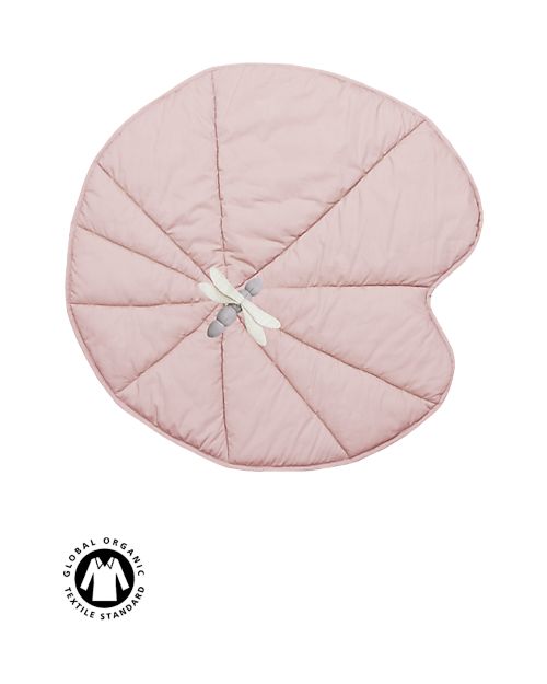 Lorena Canals Playmat - Water Lily - Fantasy Garden - Vintage Nude - GOTS Cotton - (95x95 cm) Padded Playmats