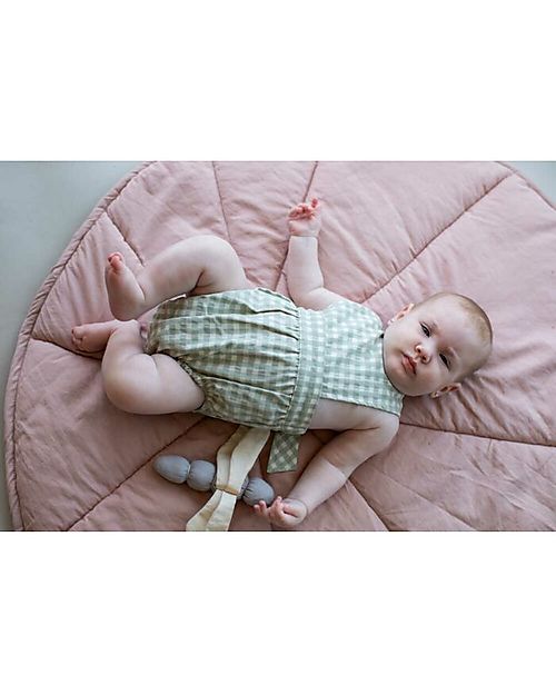 Lorena Canals Playmat - Water Lily - Fantasy Garden - Vintage Nude - GOTS Cotton - (95x95 cm) Padded Playmats
