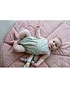 Lorena Canals Playmat - Water Lily - Fantasy Garden - Vintage Nude - GOTS Cotton - (95x95 cm) Padded Playmats