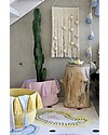 Lorena Canals Pom Pom Garland Tie-Dye, Soft Blue - 100% cotone Wall Decorations