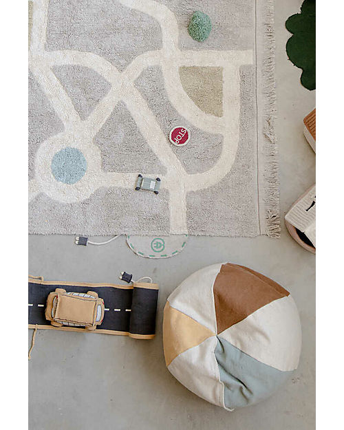 Lorena Canals Pouf Ball - Eco City - Diameter 45x50 cm Pouf