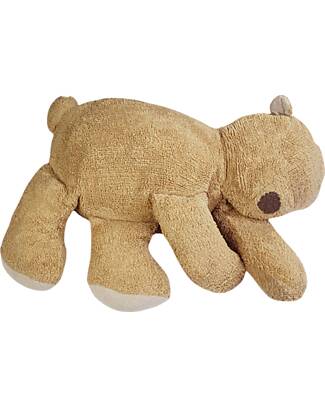 Lorena Canals Pouf - Sleepy Bear - Brown - Cotton - Planet Bee Collection - 30 x 100 x 70 cm Pouf