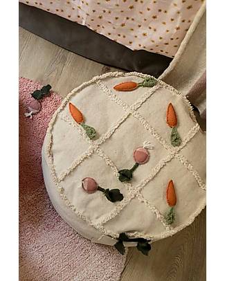 Lorena Canals Pouffe Tic-Tac-Toe - Oli & Carol - Cotton - (50x50x20 cm) Pouf