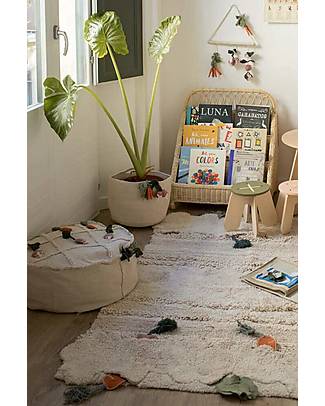 Lorena Canals Pouffe Tic-Tac-Toe - Oli & Carol - Cotton - (50x50x20 cm) Pouf